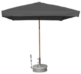 Gastro Magic Junior Alu Wood 2 x 2 m - parasol z falbanką : Substancja Desen - 840