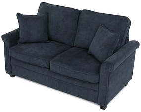 Dwuosobowa sofa ASB-4170 BLUE2, manżester,niebieska