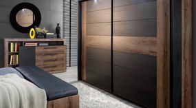 Elegancka komoda pokojowa z szufladami i szafką Bellevue 351
