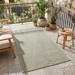 Dywan uniwersalny Nova 3D Liść oliwkowy 80 cm x 250 cm