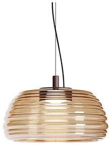 Redo 01-4542 - LED ściemnialny żyrandol na lince ONDULA LED/16W/230V beżowy/dymny