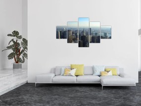 Obraz - Manhattan za dnia (125x70 cm)