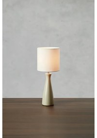 Kremowa lampa stołowa z tekstylnym kloszem (wysokość 42 cm) Birillo – Markslöjd