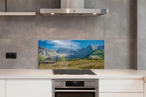 Panel szklany do Kuchni Górska Osada w Dolinie