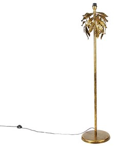 Lampa stojąca w stylu vintage antyczne złoto 30 cm bez klosza - Linden klasyczny/Antyczny Oswietlenie wewnetrzne