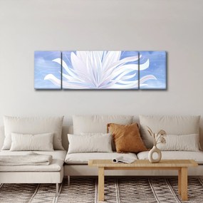 Obraz - Kwiat lotosu (170x50 cm)
