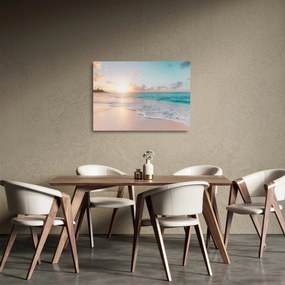 Obraz na szkle - Wymarzona plaża (70x50 cm)
