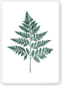 Plakat Fern Emerald Green