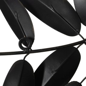 Metalowa dekoracja ścienna 121x52 cm Leaves – Ixia