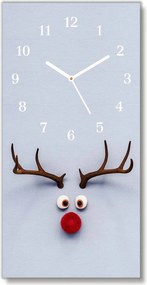 Zegar ścienny Renifer Rudolf Świeta