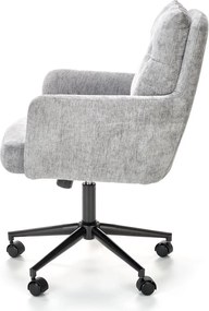 Fotel obrotowy z poduszką na oparciu Flores