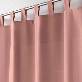 Różowa zasłona 140x260 cm Essentiel – douceur d'intérieur