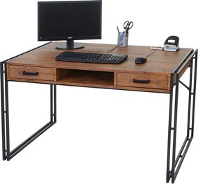 Biurko MCW-A27,  wygląd dzikiego dębu