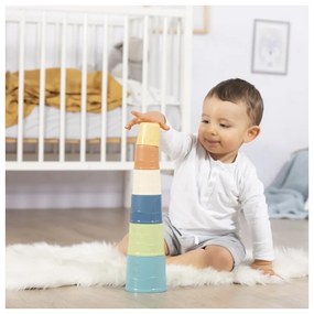 Smoby little green zestaw łódka wieża sorter bioplastik