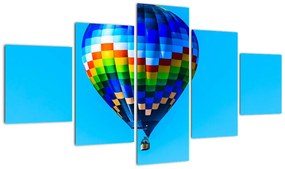 Obraz - Balon na gorące powietrze (125x70 cm)