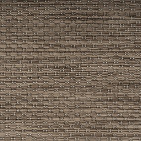 Dywan zewnętrzny Relax ramka brązowy koło 200 cm x 200 cm