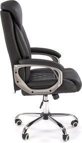 Elegancki fotel gabinetowy z ekoskóry Helder Halmar