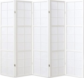 Przegroda pokojowa 175x220x2,2 cm biała shoji
