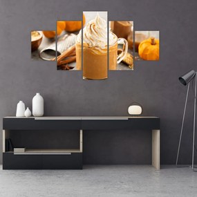 Obraz - Dyniowa latte (125x70 cm)