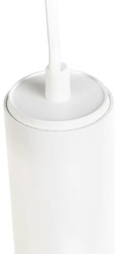Designerska lampa wisząca biała - Tuba Small Nowoczesny Oswietlenie wewnetrzne