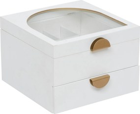 Szkatułka na biżuterię WILD ROMANCE z lusterkiem, 20 x 19,5 x 13,5 cm