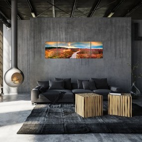Obraz - Jesienna podróż krainą (170x50 cm)