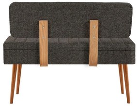 Ławka Vona Anthracite