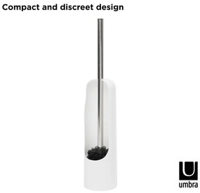 Biała plastikowa szczotka do WC Touch – Umbra