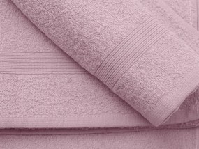 Ręcznik ELEGANZA 50x100 cm różowy, 100% bawełna