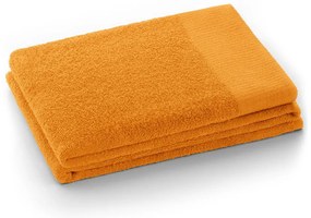 Pomarańczowe bawełniane ręczniki zestaw 10 szt. frotte Amari – Restilo