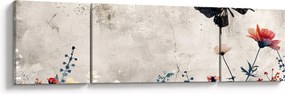 Obraz - Łąka w betonie (170x50 cm)