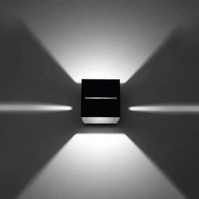 Czarny kinkiet Lorum – Nice Lamps