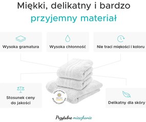 Ręcznik Comfort 50 x 100 cm fioletowy, 100% bawełna