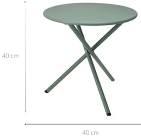 Metalowy stolik ogrodowy, Ø 48 cm