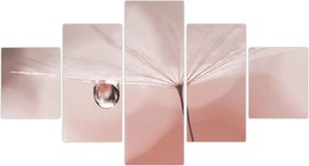 Obraz - Kropla rosy (125x70 cm)