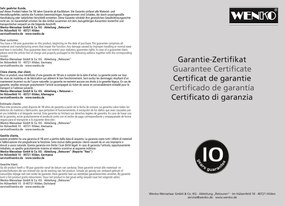 Drabinka składana, 3 stopnie, WENKO