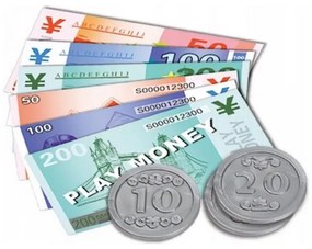 Woopie kasa sklepowa z półką i akcesoriami
