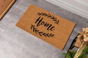 Wycieraczka Kokosowa 45x75 cm Home z gałązkami antypoślizgowa pod Drzwi
