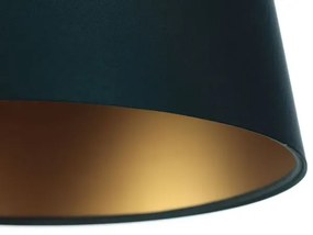 Zielono-złota lampa wisząca w stylu glamour - S403 Aramis