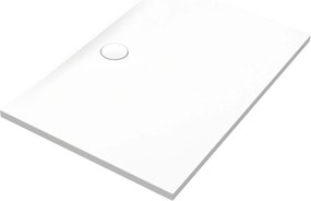 Brodzik z konglomeratu prostokątny biały połysk RONA XXL White Glow 160 x 80 |Różne rozmiary | Różne kolory : Kolor - Biały matowy , Rozmiar - 180 x 90