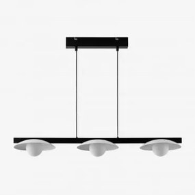 Lampa Sufitowa Wisząca Led Kolbeiny Czarna - Sklum