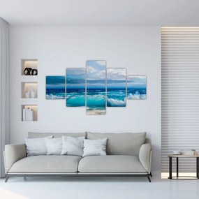 Obraz - Fale morskie (125x70 cm)