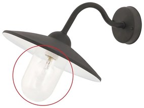 Szkło zamienne VIGO E27 170x100 mm