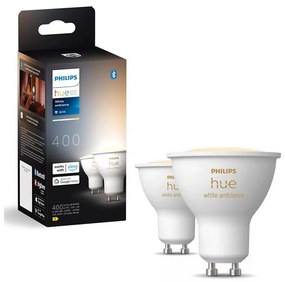 ZESTAW 2x LED Żarówka ściemnialna Philips Hue WHITE AMB. GU10/4,2W/230V 2200-6500K