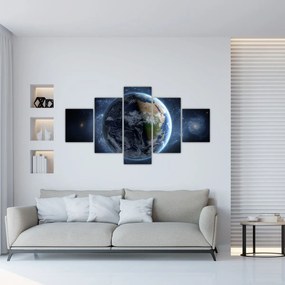 Obraz - Widok z kosmosu (125x70 cm)