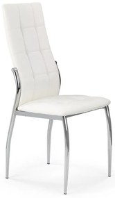 Krzesło do jadalni WARMIS, 1 szt., białe