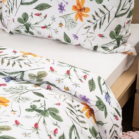 4Home Pościel z kory Wildflower Bliss, 140 x 200 cm, 70 x 90 cm