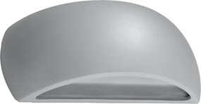 Kinkiet ceramiczny PONTIUS szary