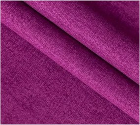Tapicerowane łóżko kontynentalne GLORIEN 180x200 cm purpurowe Materac: Materac sprężynowy Bonell