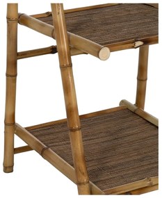 Bambusowy regał w naturalnym kolorze 48x100x45 cm Manali – Ixia